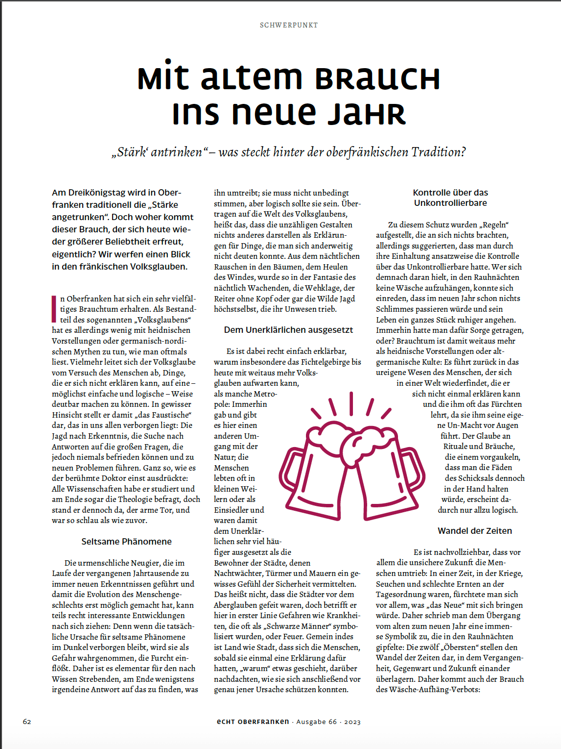 Mit altem Brauch ins neue Jahr: Stärke antrinken product image (1)
