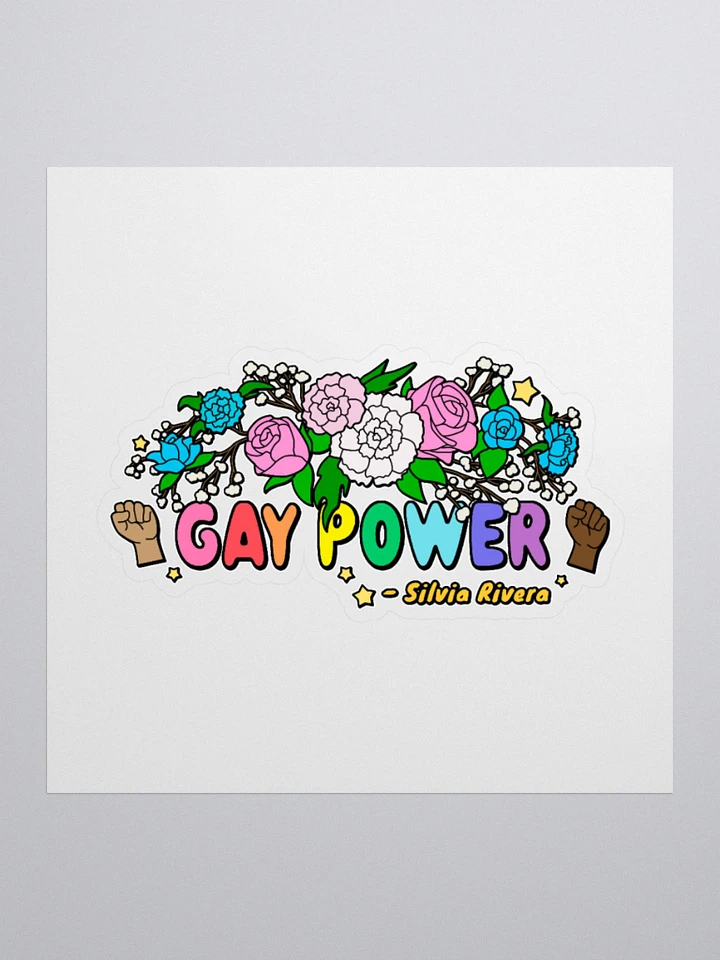 Gay Power Sticker product image (2)