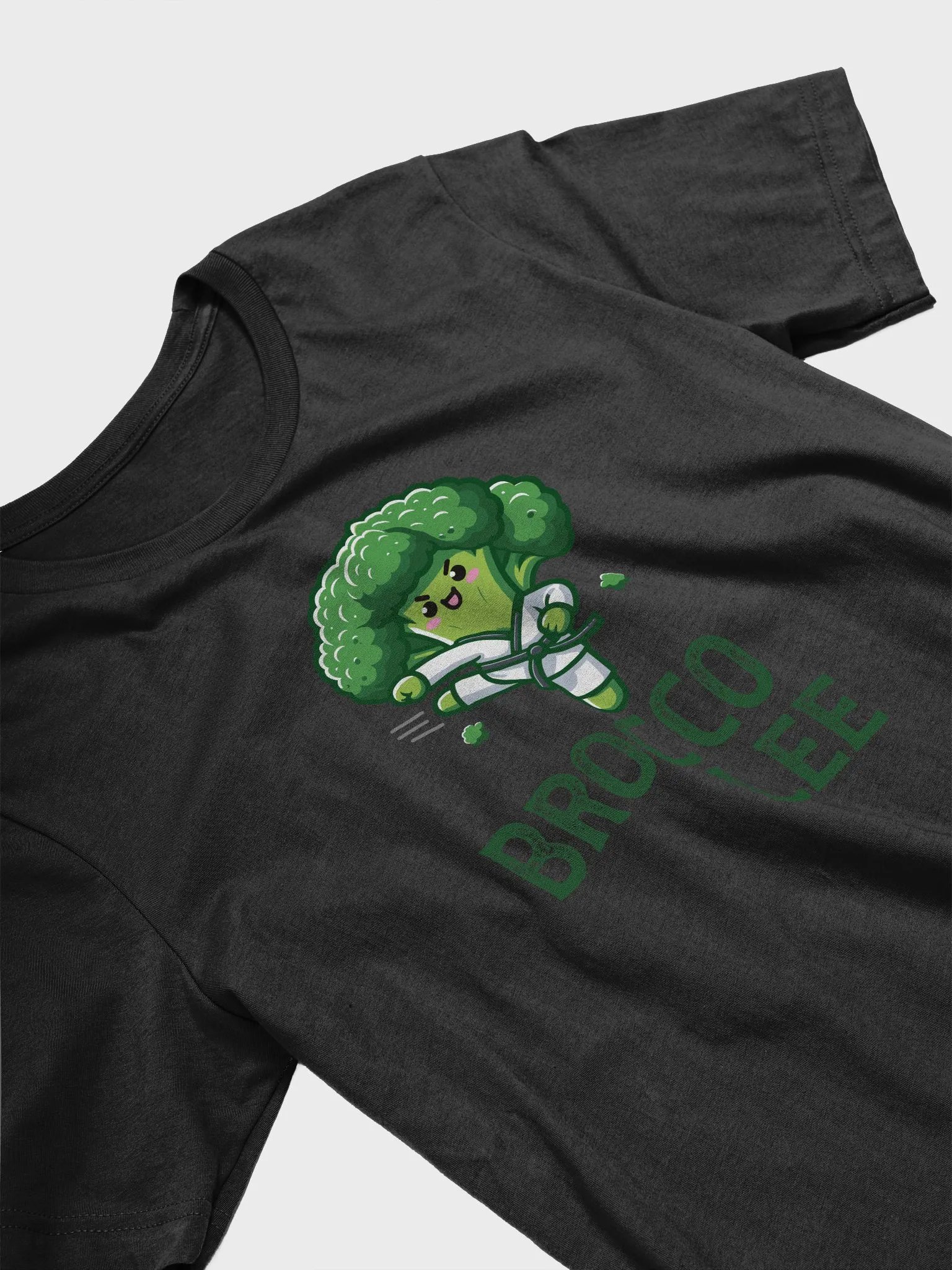 Broccoli Martial Arts Master Brocco Lee T-shirt product image (3)