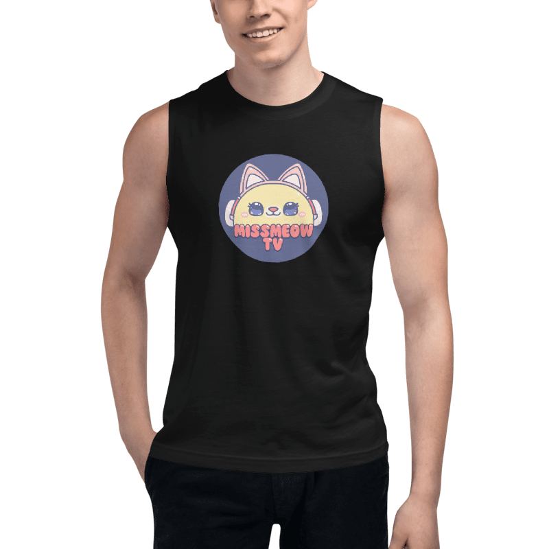 MissMeowTV Logo Muscle Tank product image (2)