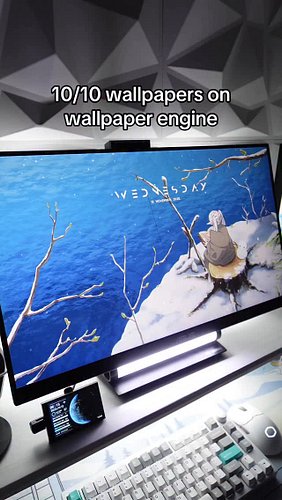 ALL WALLPAPERS 🔗 IN BIO

Wallpaper Engine is on Steam. Rainmeter tutorial for the day/date is linked in my bio @nightxparade ...