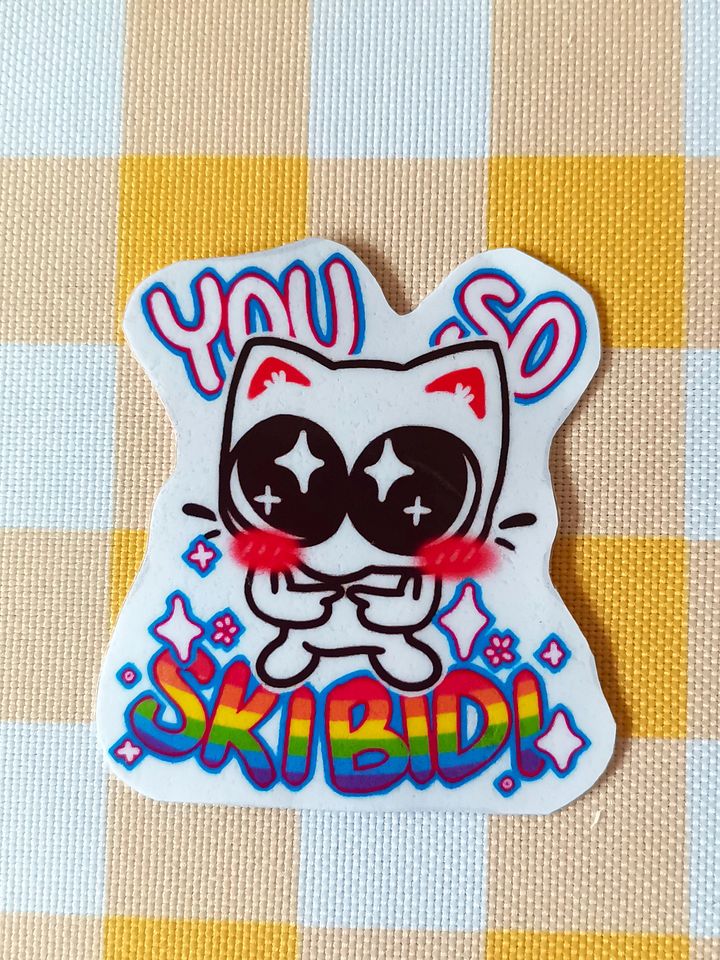 You So Skibidi Sticker product image (1)