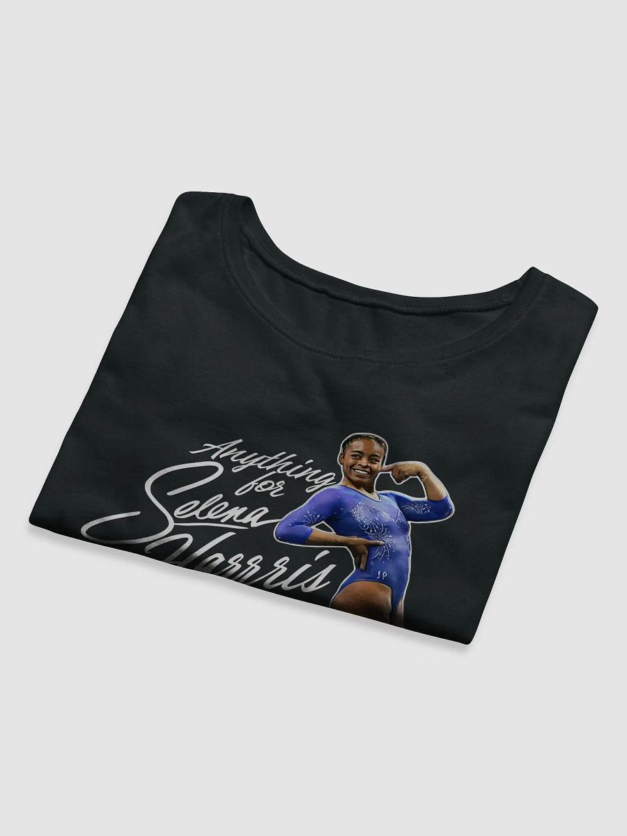 Anything for Selena Harris Women's Crop Baby Tee product image (15)