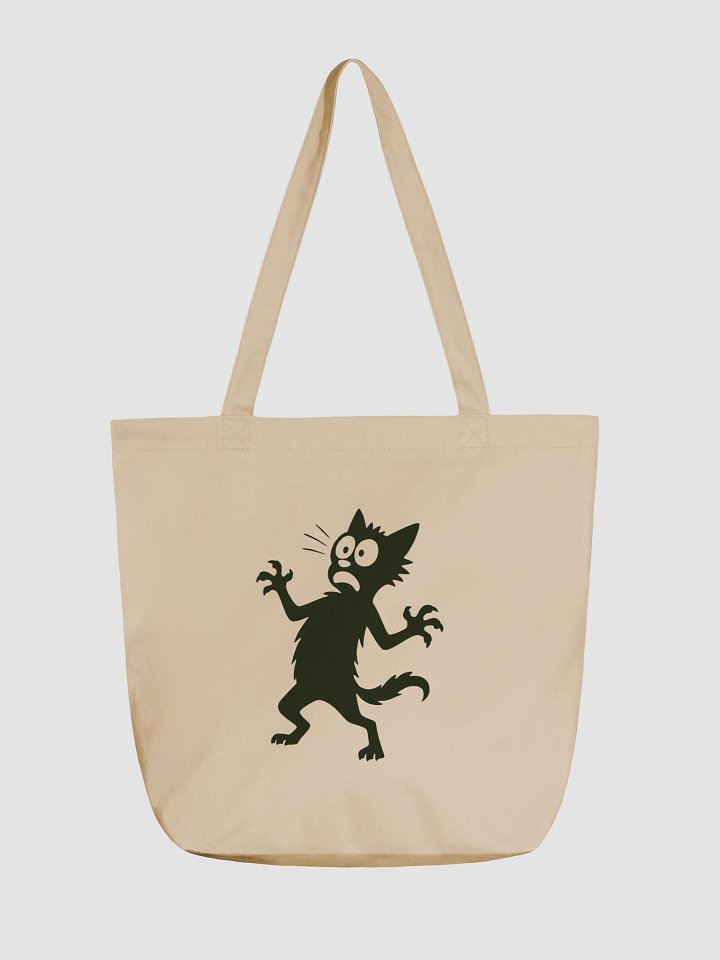 Scaredy Cat Eco-Friendly Tote Bag product image (1)