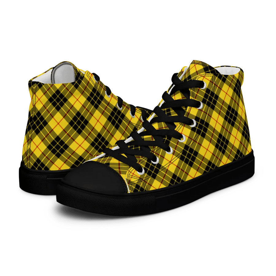 MacLeod Tartan Men's High Top Shoes product image (8)