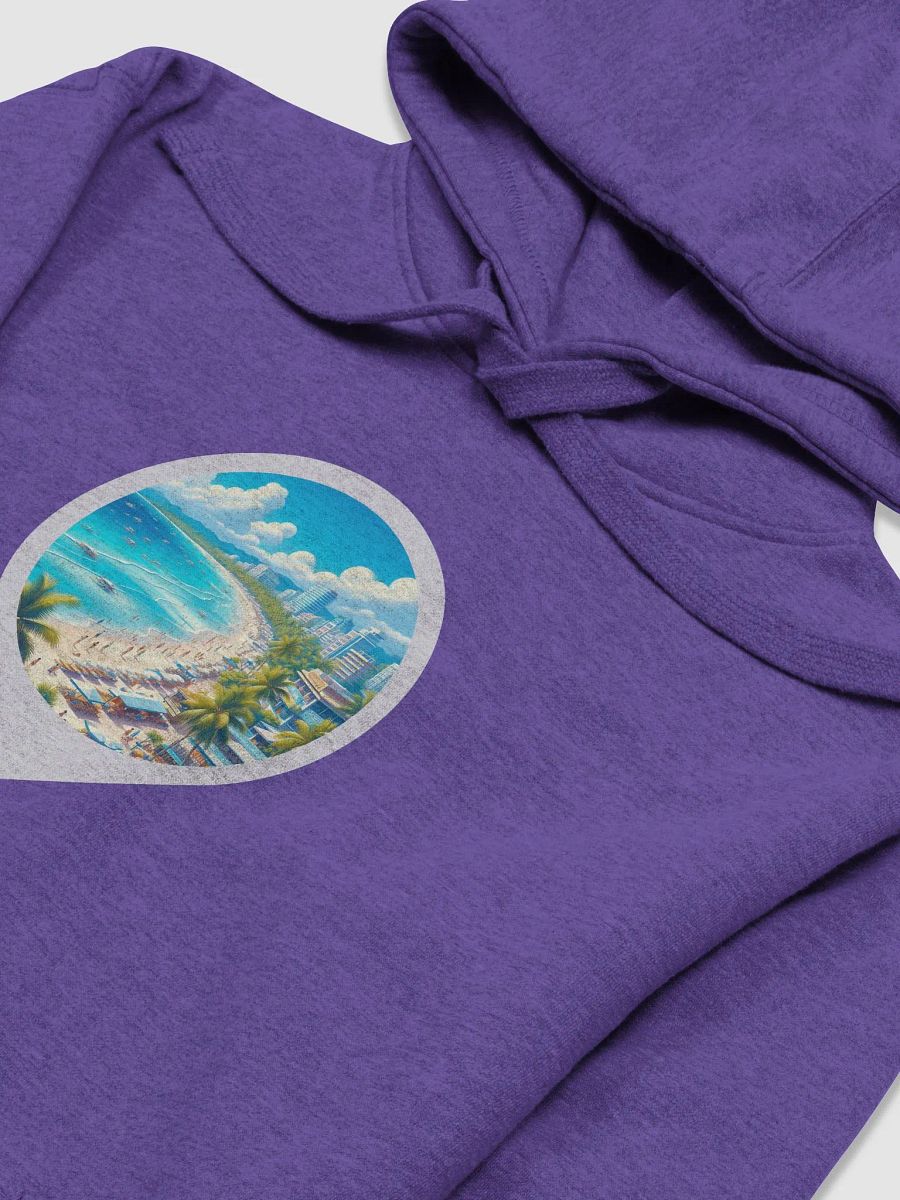 Beach Vibes Unisex Hoodie | AI Design Bocaray Island product image (4)