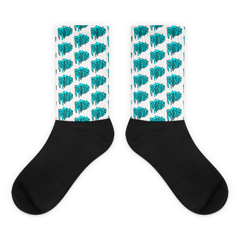 Points - Socks - Cyan product image (1)