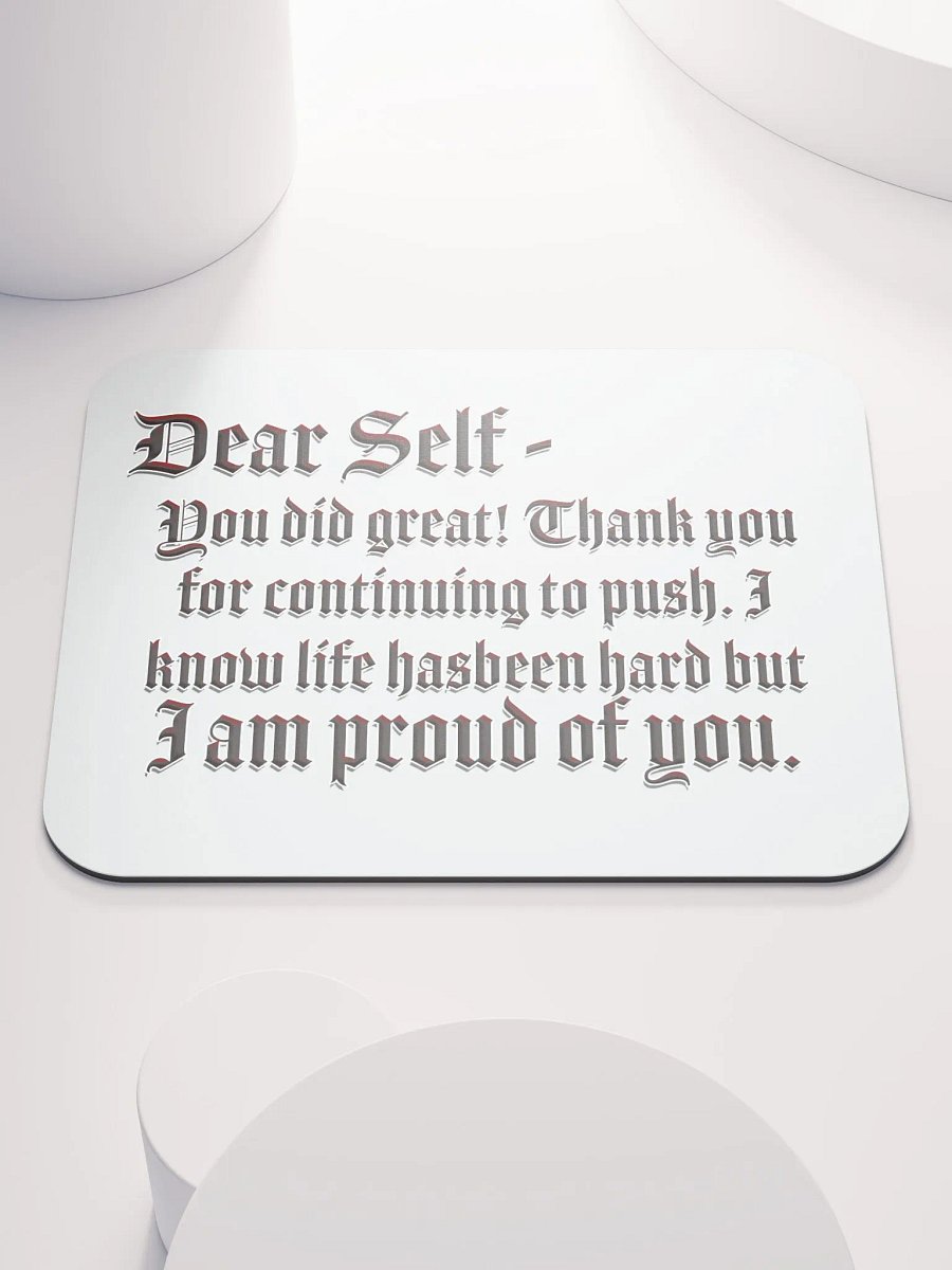 Positivity Dear Self - Mouse Pad product image (2)