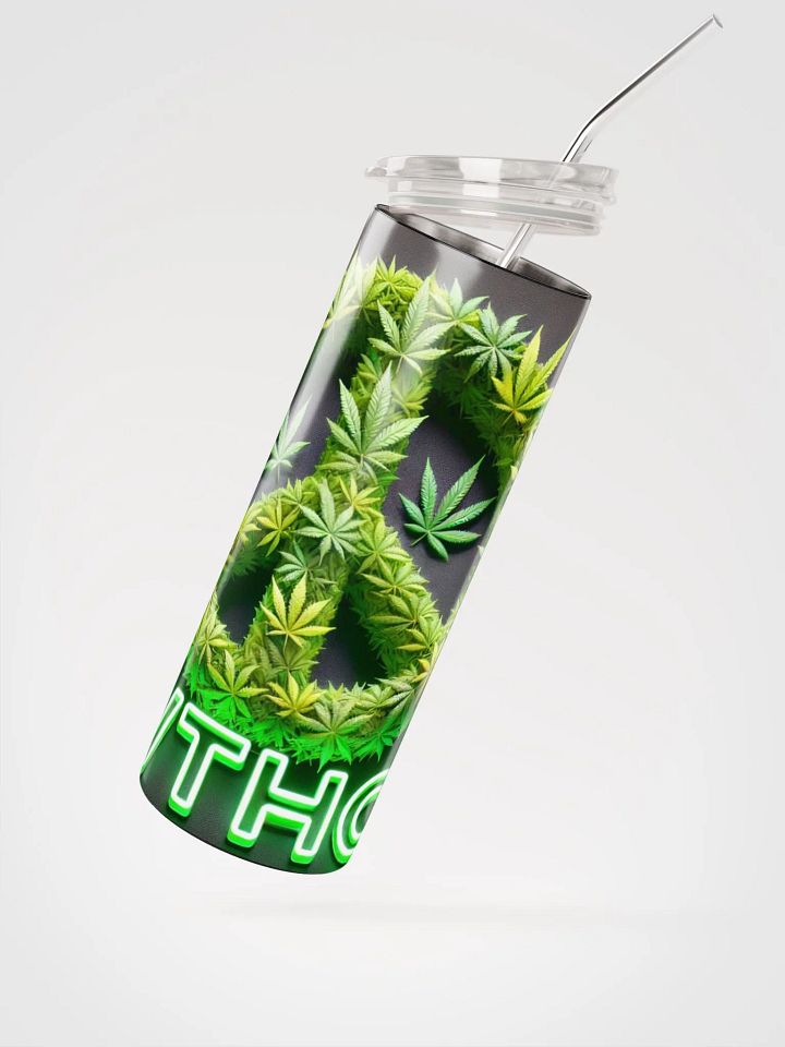 Da Cannabis Peace Symbol Stainless Steel Tumbler product image (4)