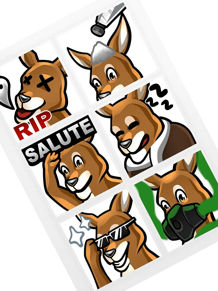 Emote Sticker Pack 4 product image (2)