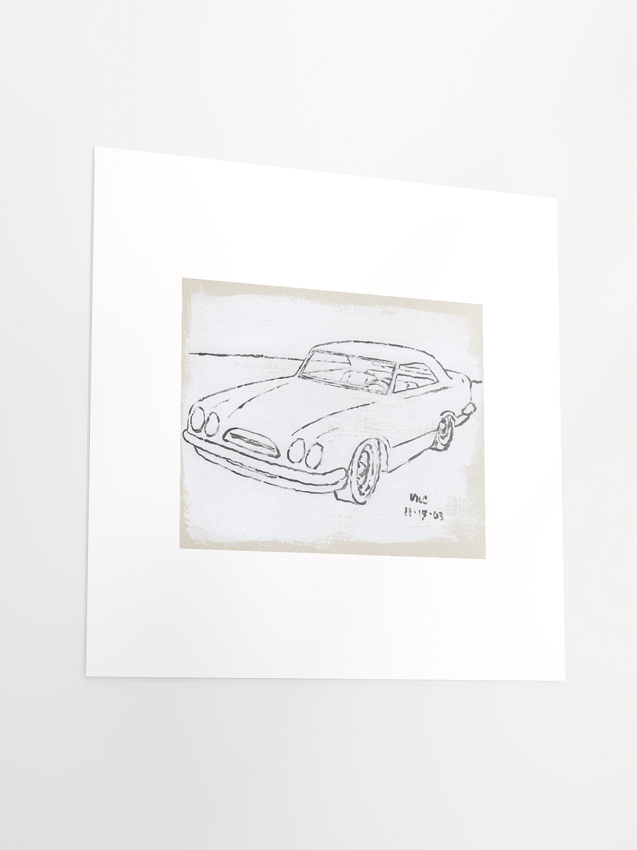 White Car #3 Print product image (4)