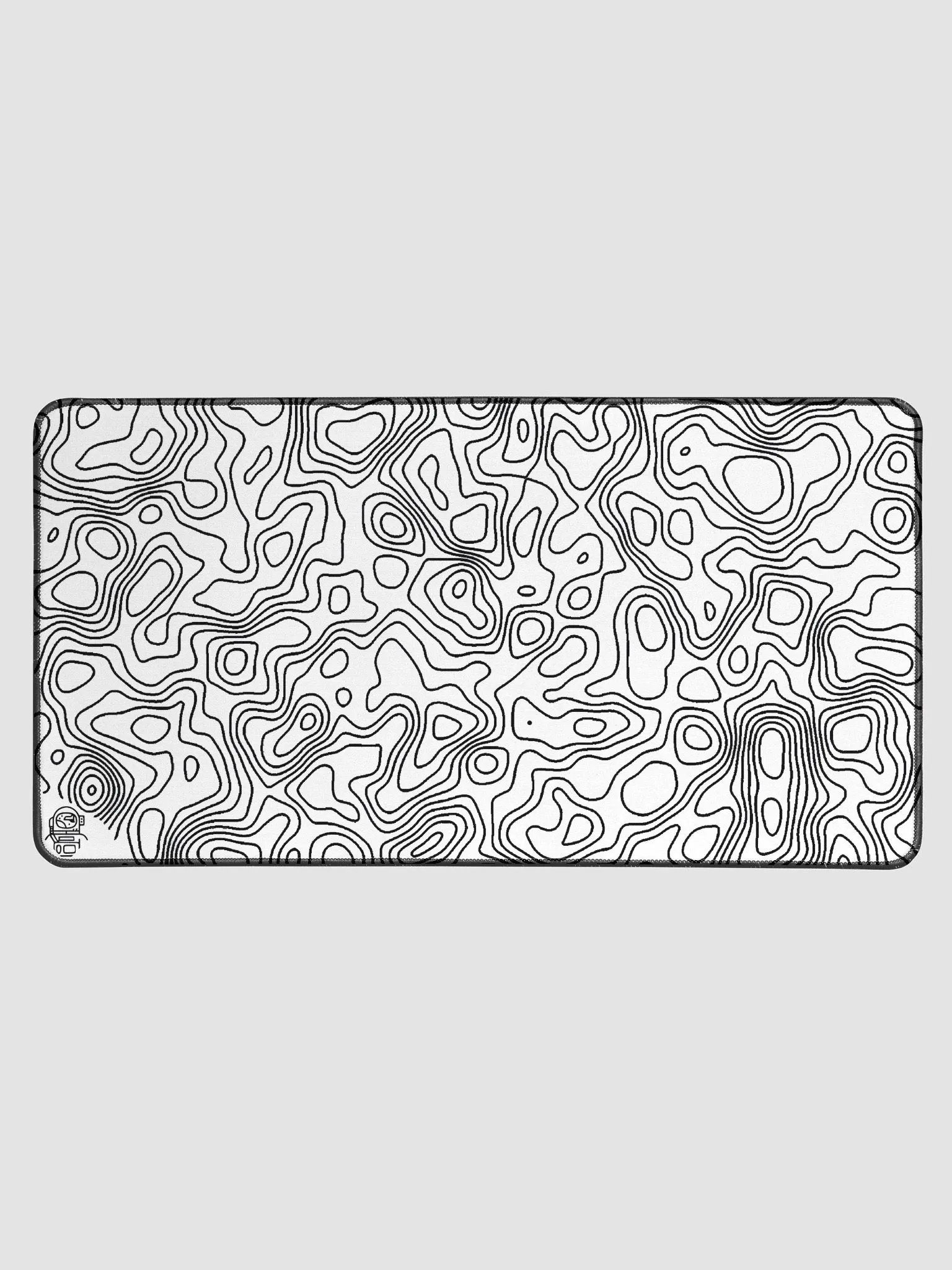 Topo White Dynamic Mouse Pad product image (1)