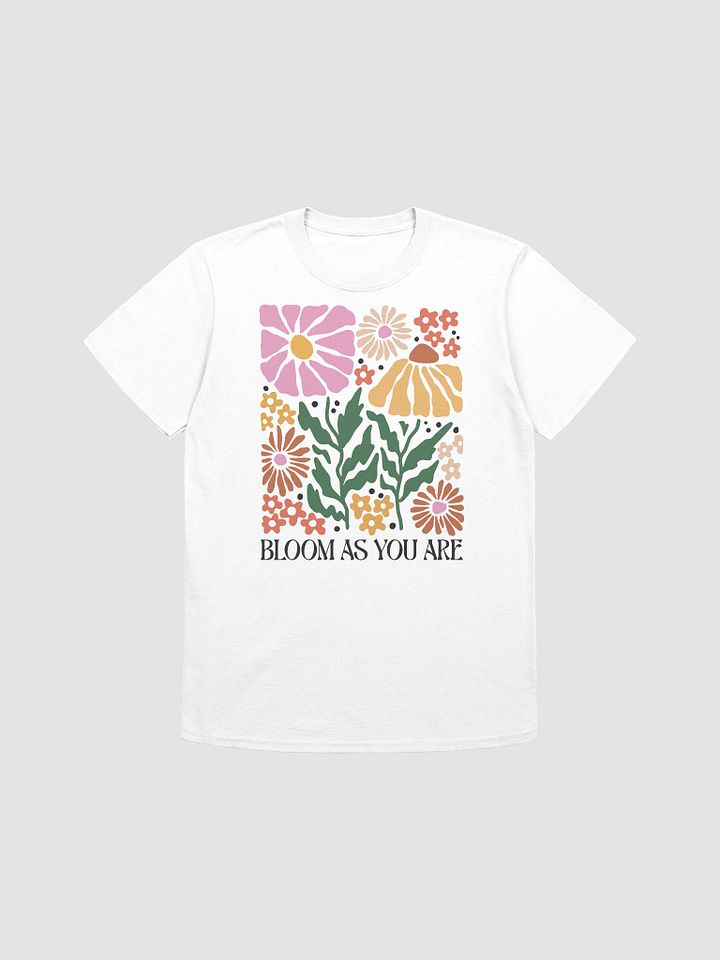 BLOOM AS YOU ARE Floral T-Shirt product image (1)
