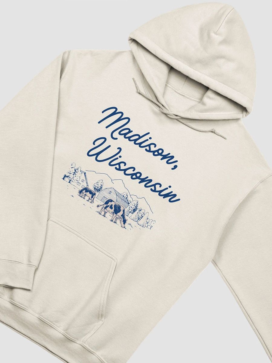 wisco cow hoodie!!!! product image (3)
