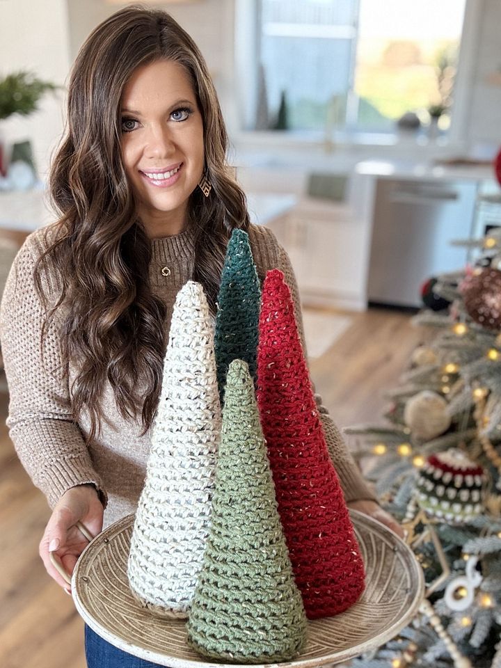 Rustic Holiday Trees Crochet Pattern product image (2)