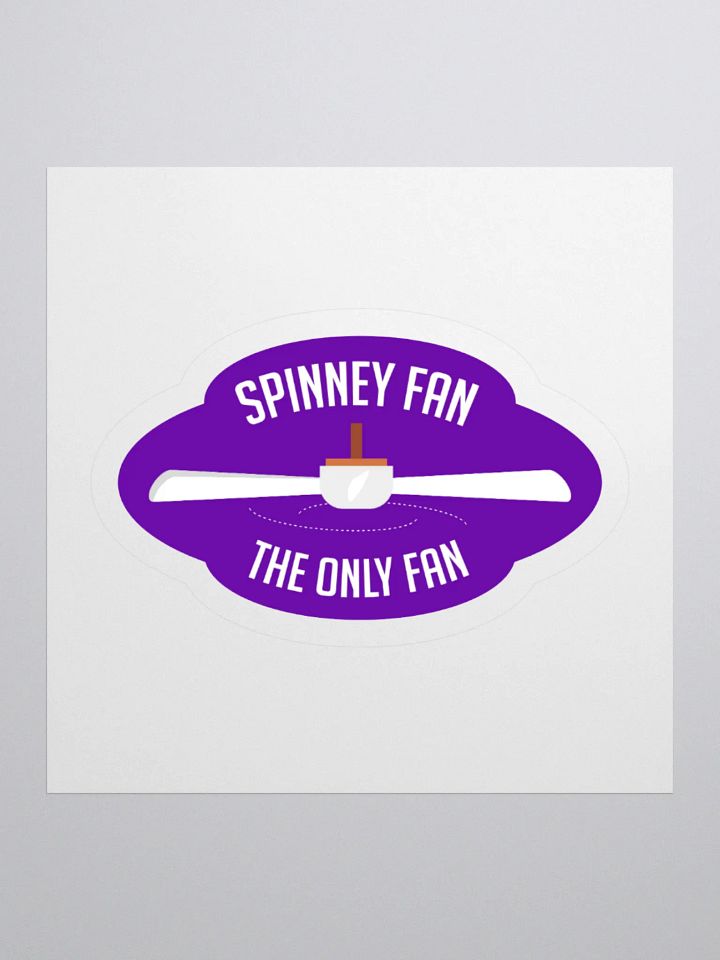 Spinney Fan ...sticker product image (3)