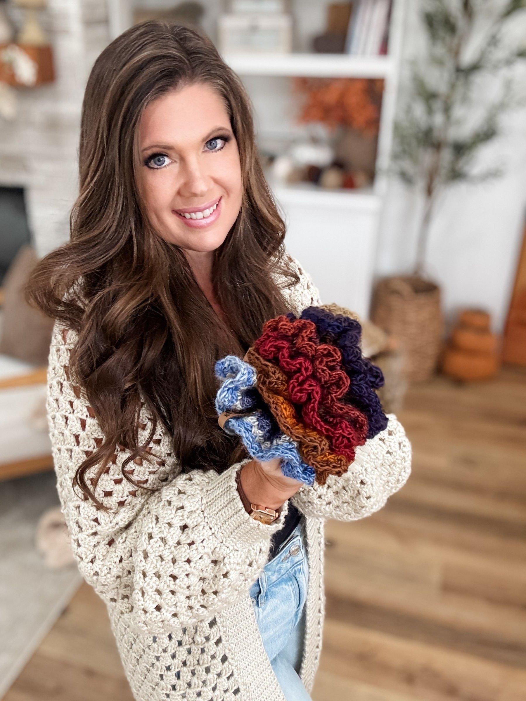 The Suzette Scrunchie Crochet Pattern product image (5)