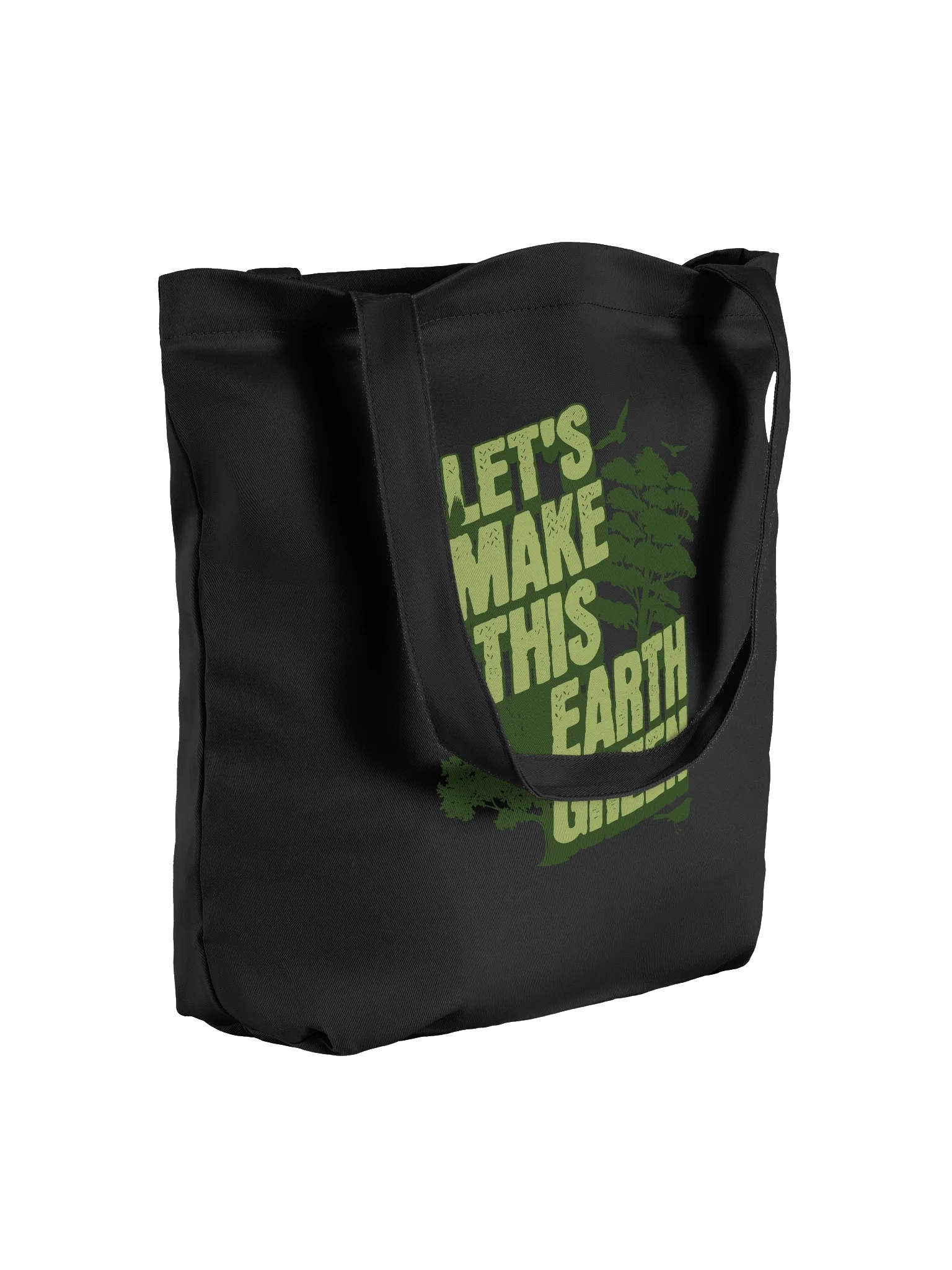 Eco-Friendly Tote Bag: Let's Make This Earth Green Together product image (7)