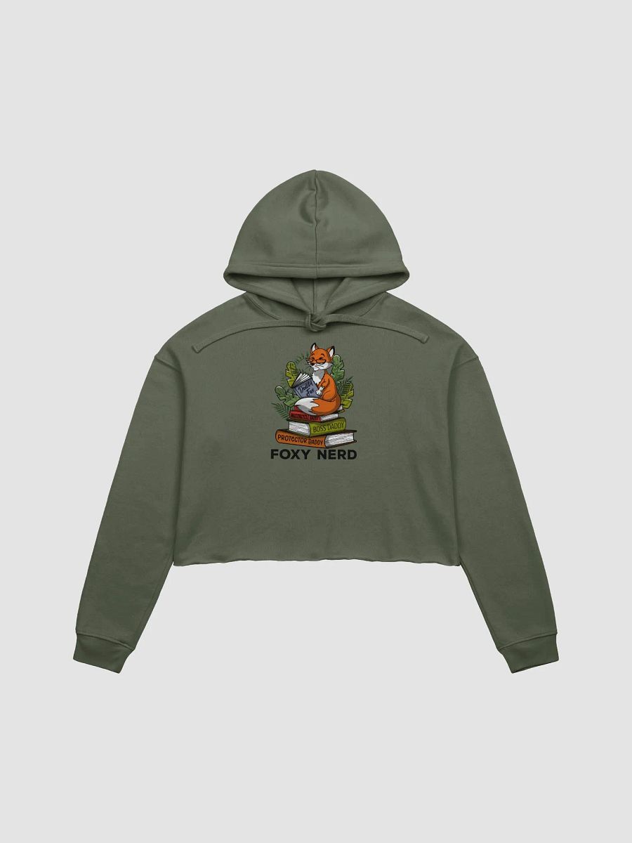 Foxy Nerd Crop Hoodie product image (1)