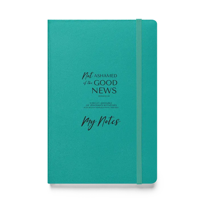 'Not Ashamed of the Good News' Hardcover Notebook product image (41)