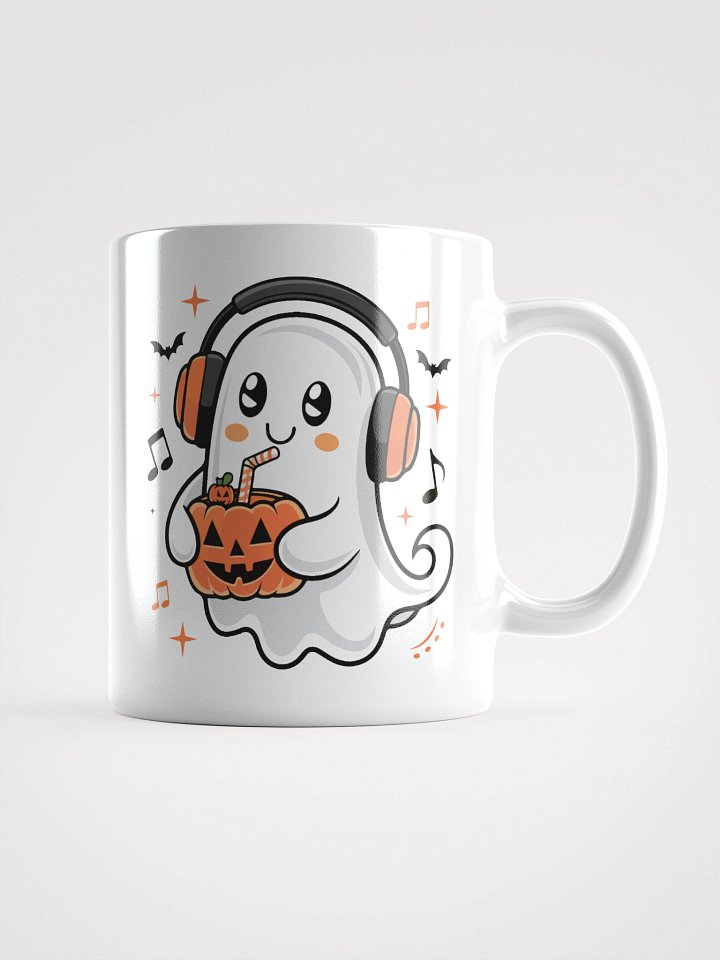 Groovin’ Ghost Halloween Mug – Cute Ghost Coffee Cup for Spooky Season Vibes product image (4)