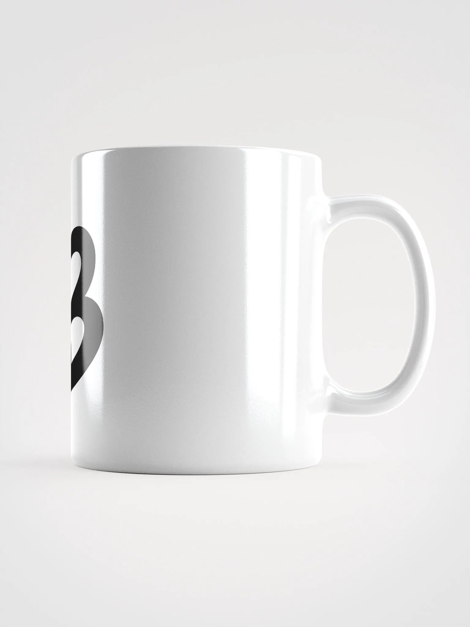 AB Logo: White Glossy Mug Edition product image (10)