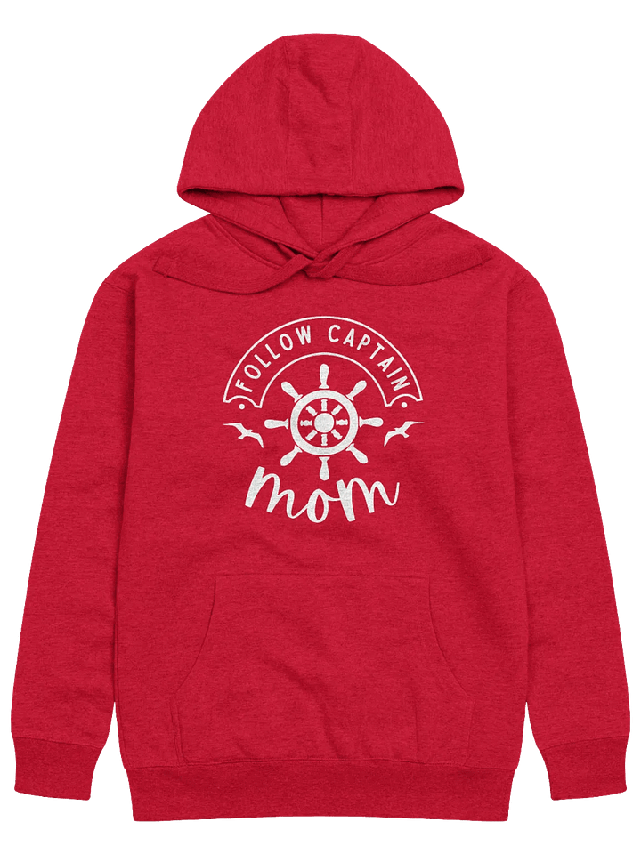 Follow Captain Mom – Funny Mom Hoodie product image (1)