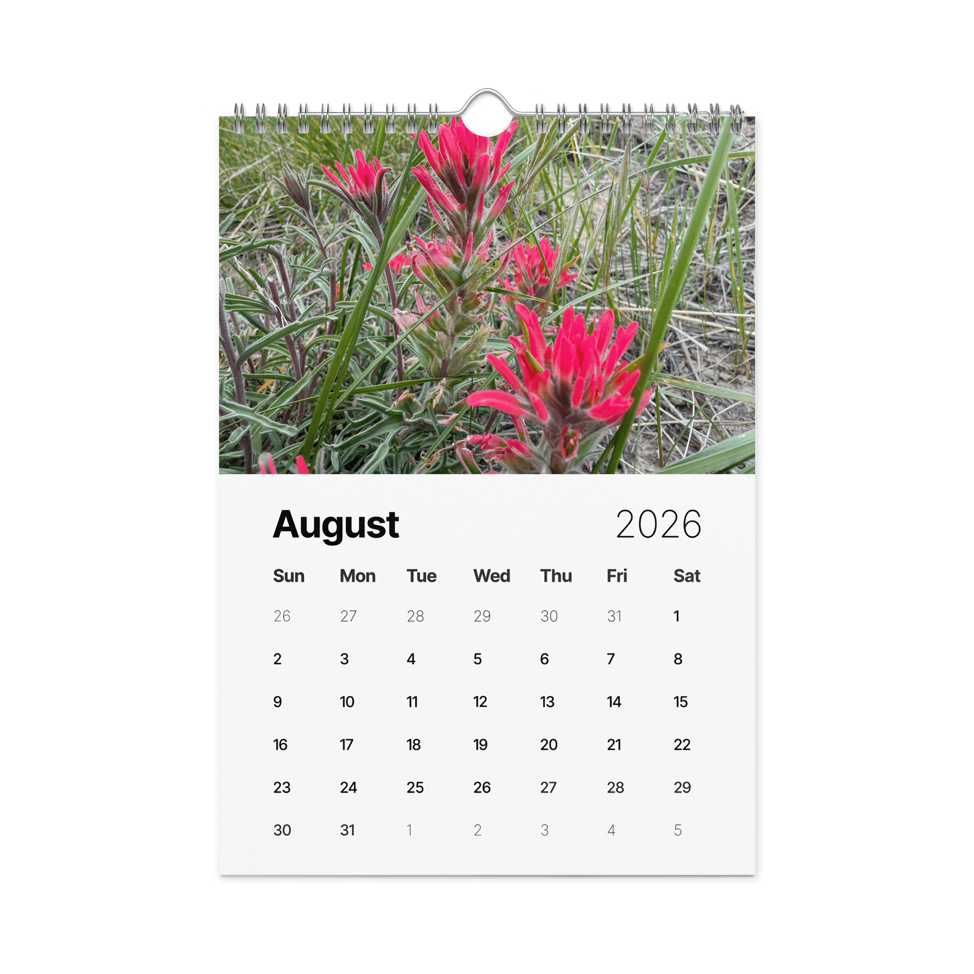 2026 Wildflower Photo Calendar product image (9)