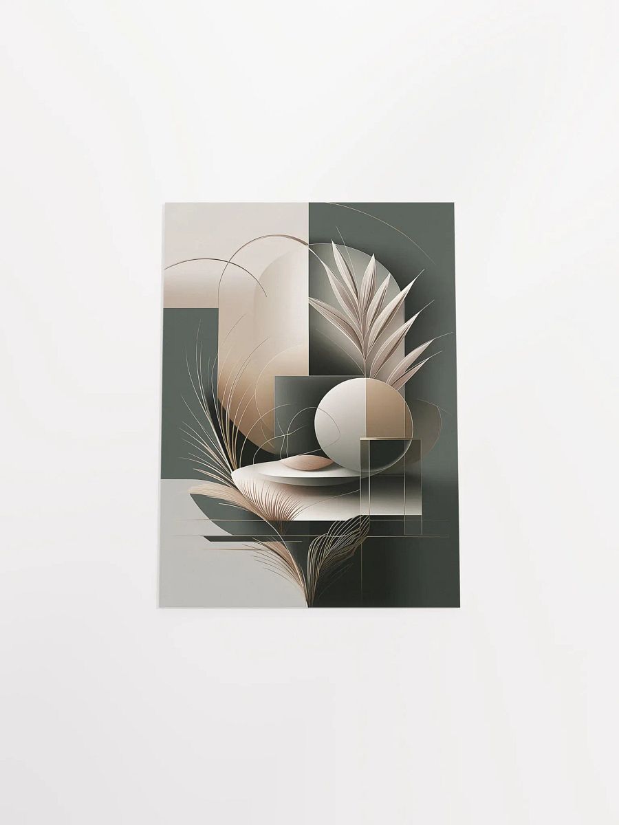 Abstract Botanical Geometric Poster product image (4)