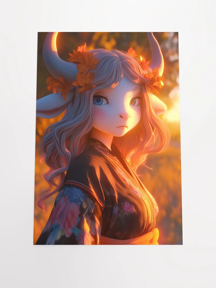 Mystical Autumn Serenity Poster product image (1)