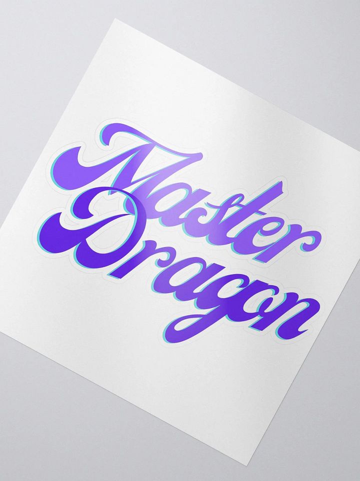 Master Dragon Sticker product image (2)