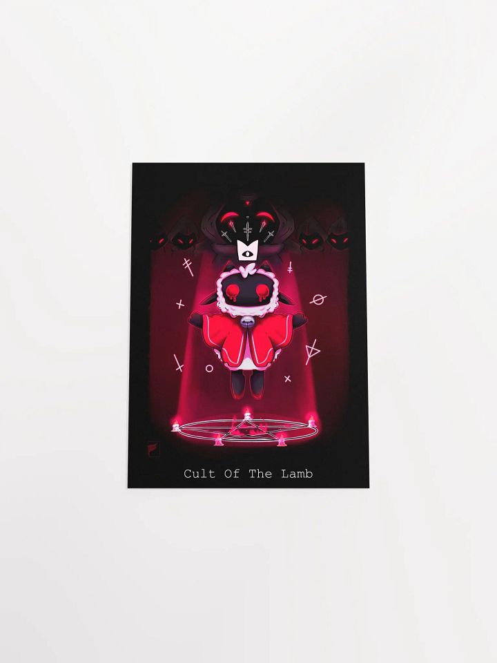 Cult of the Lamb// Fanart print product image (4)