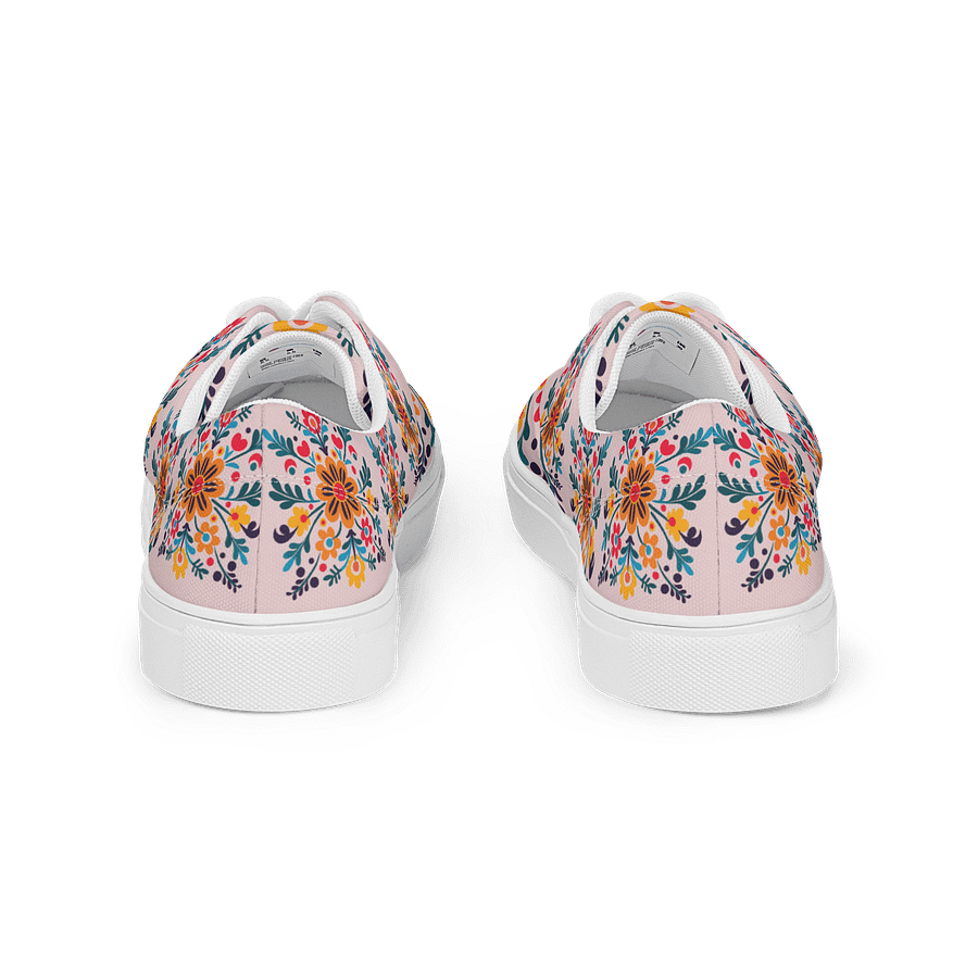 Quiet Mind Lace-Up Canvas Shoes product image (5)
