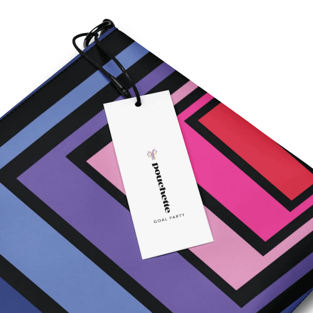 GOAL PARTY SQUARE DIMENSIONS POUCHETTE product image (8)