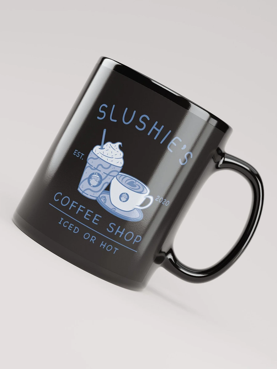 Slushie's Coffee Shop (Blue) | Black Mug product image (8)