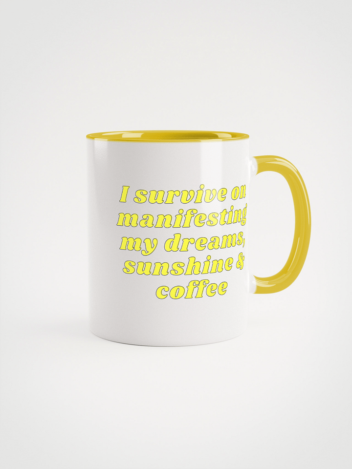 Sunshine & Coffee Manifestation Ceramic Mug product image (1)
