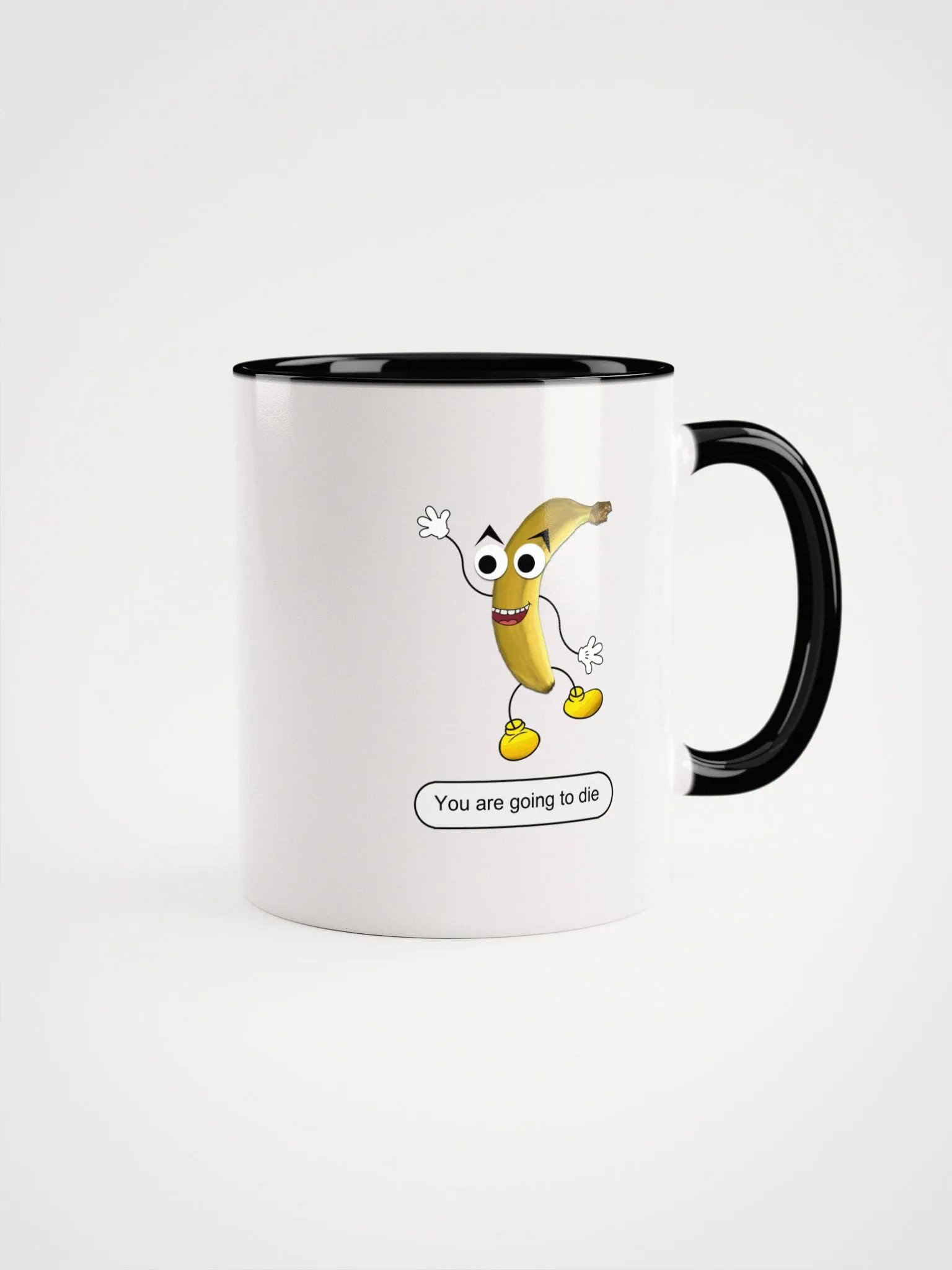 What I say to my characters | Ceramic Mug with Color Inside product image (1)