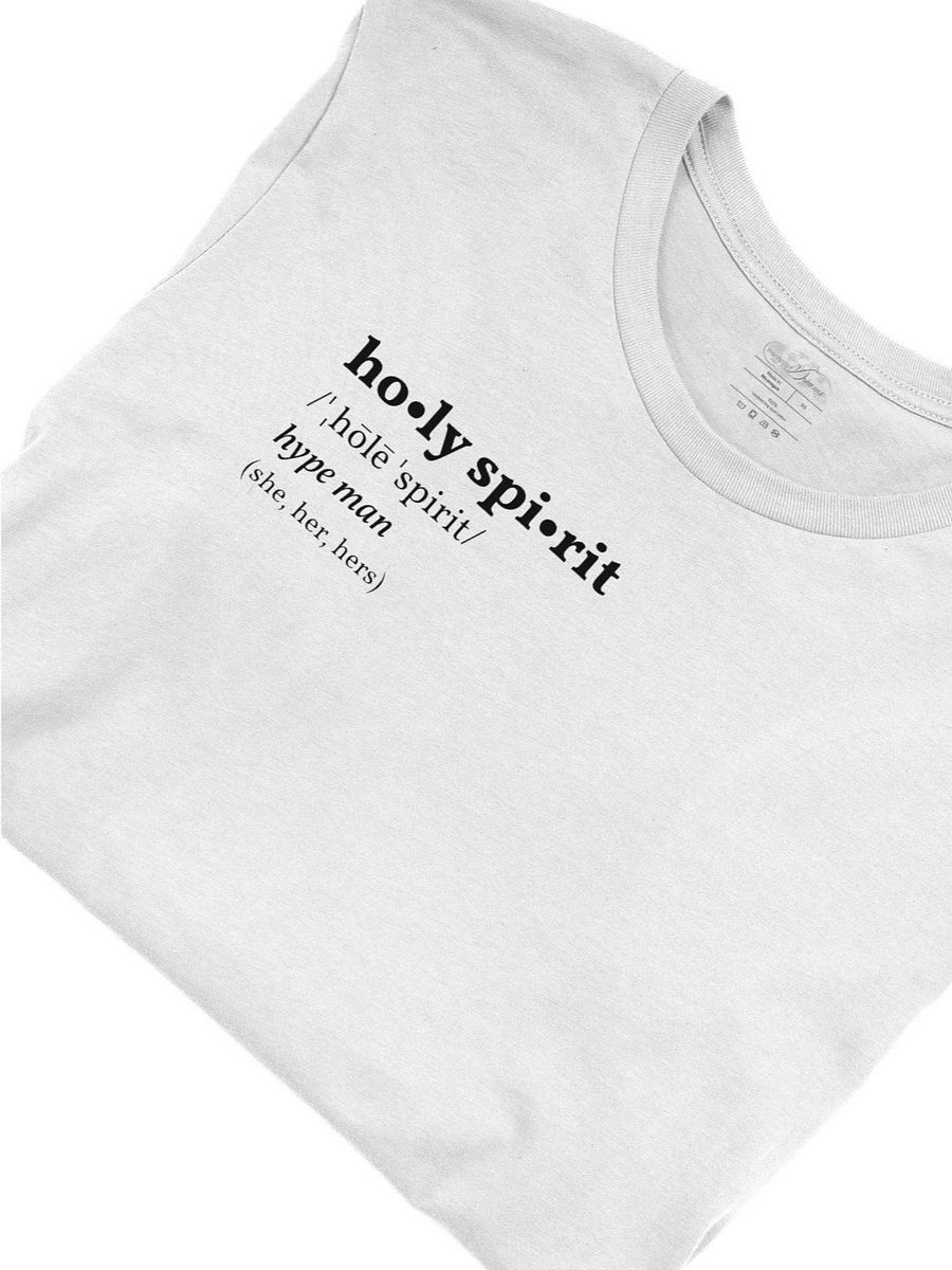 Holy Spirit (she,her,hers) White T-Shirt product image (3)