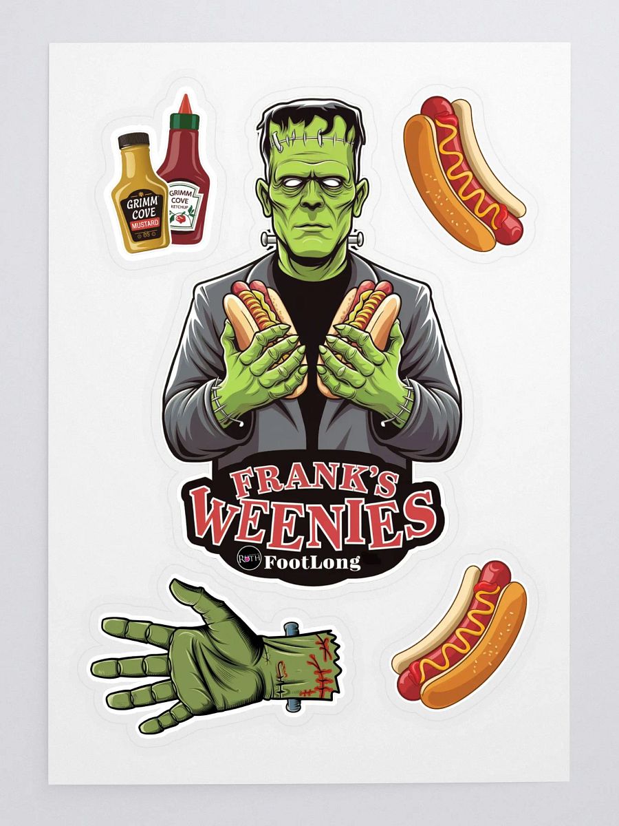 Grimm Cove: Frank's Weenies Sticker Set product image (3)