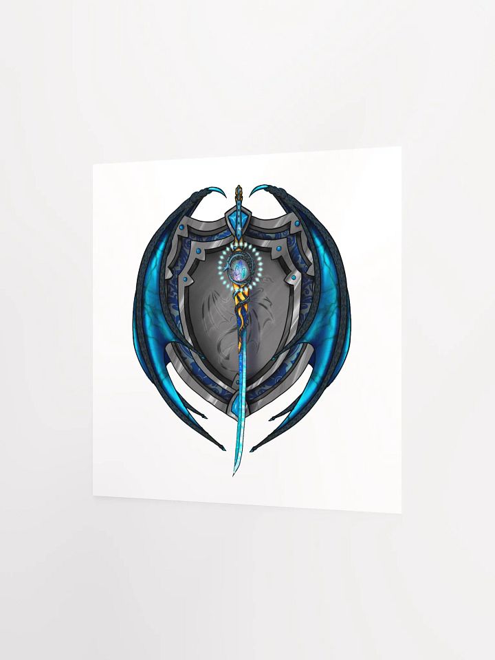 Azure Captian Crest Print product image (2)