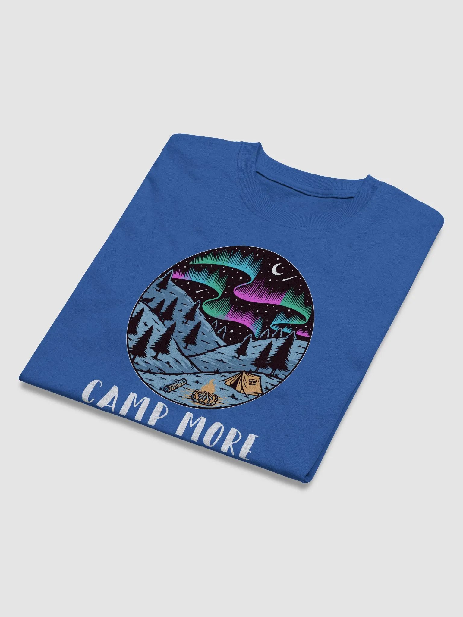 Camp More Worry Less T-shirt product image (4)