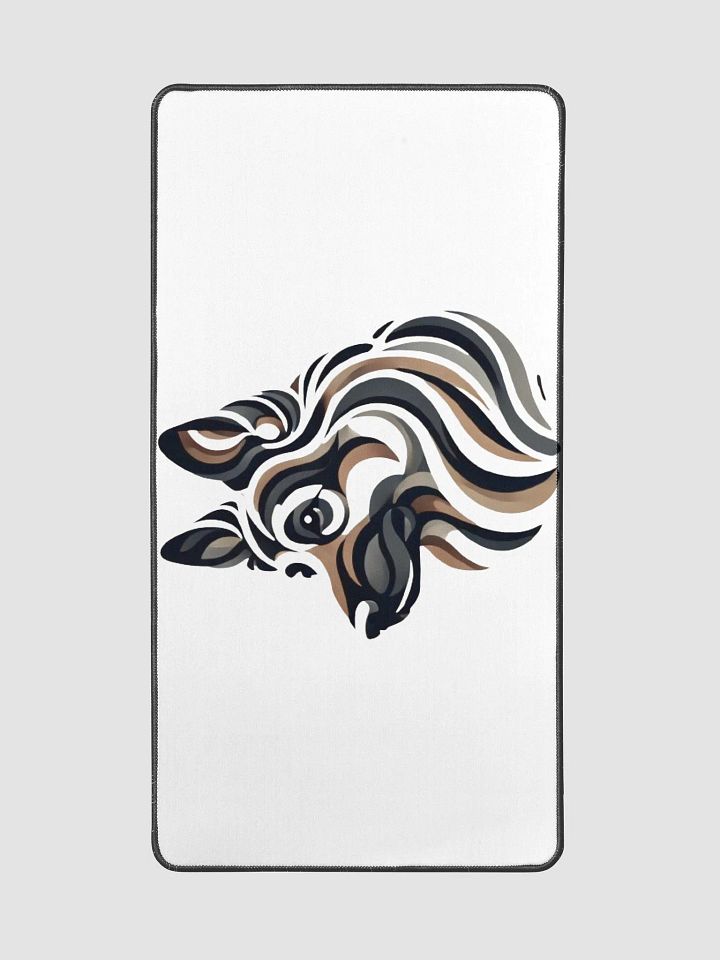 Minimalist German Shepherd Abstract Desk Mat product image (2)