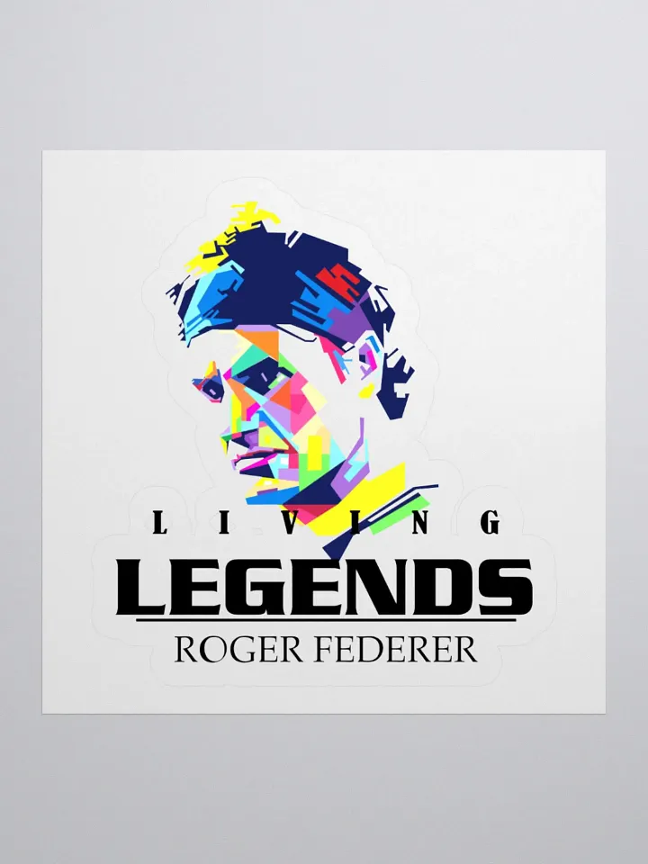 legend living ao Geometry of Love Kiss Cut Stickers product image (3)