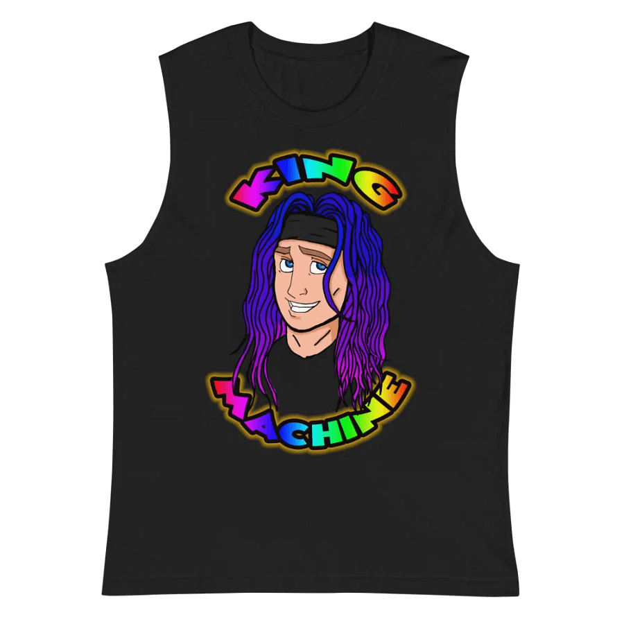Rainbow King Muscle Tank product image (3)