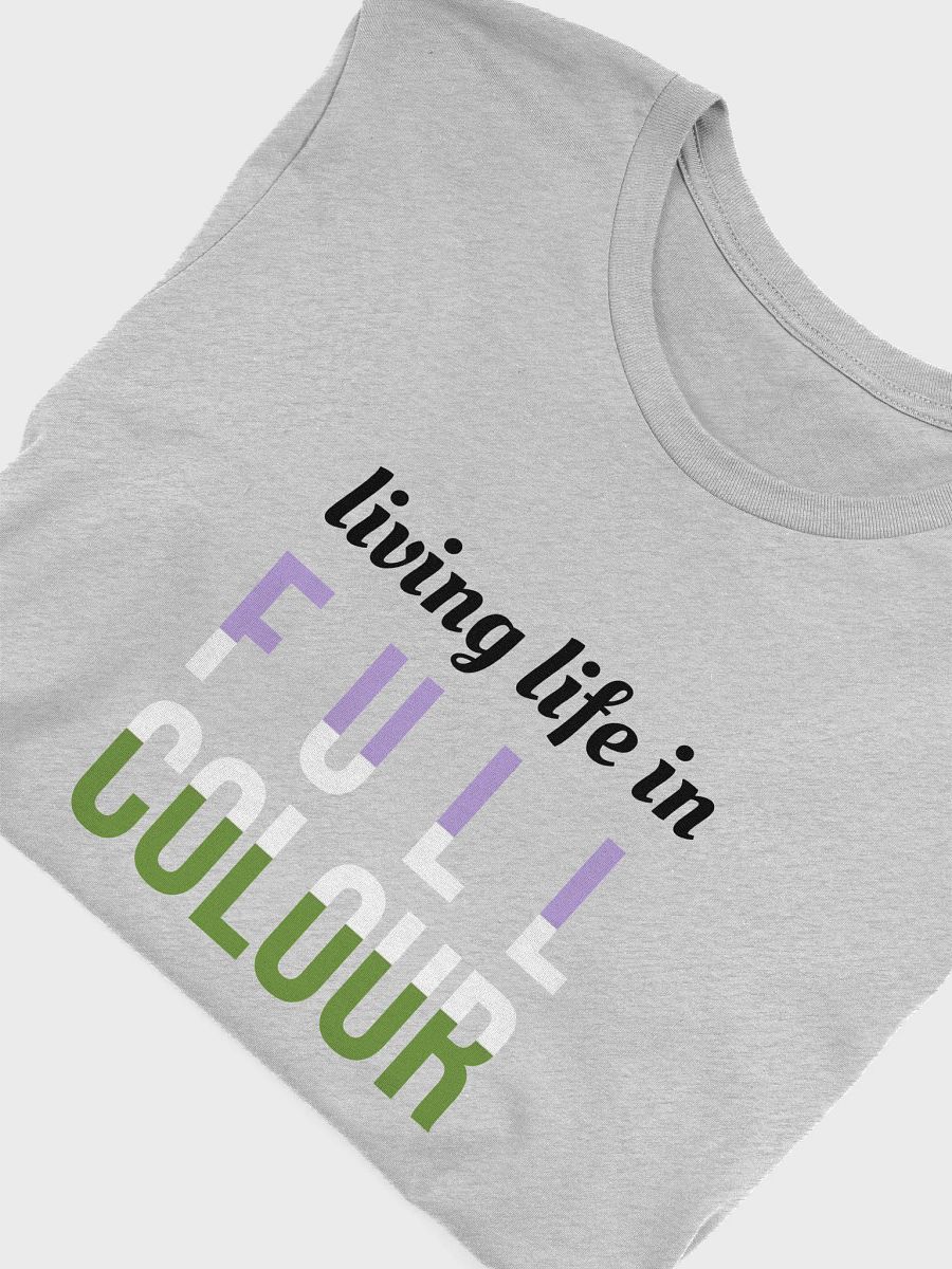 life in full colour genderqueer t-shirt product image (5)