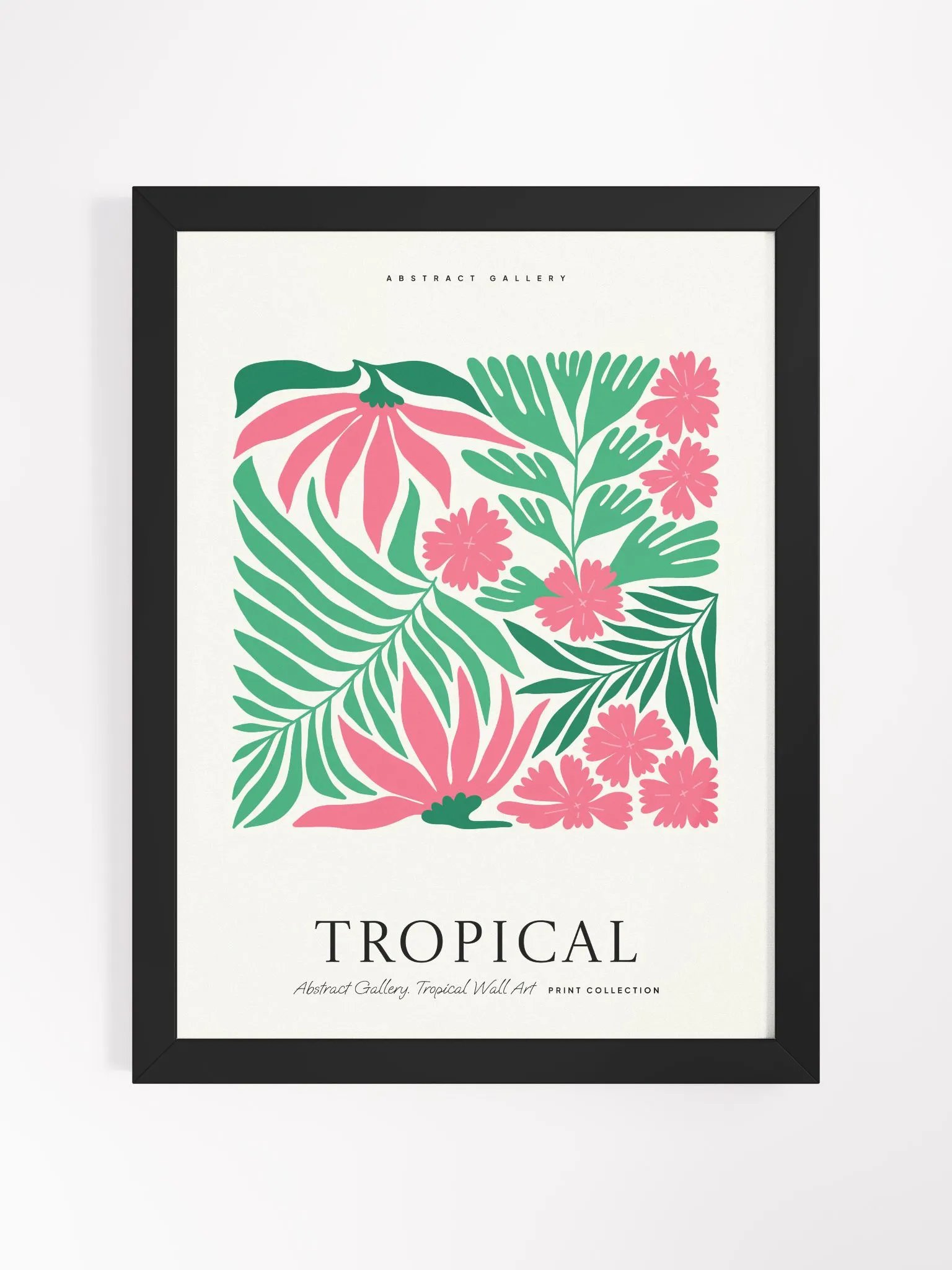 Floral Harmony - Framed Poster product image (1)