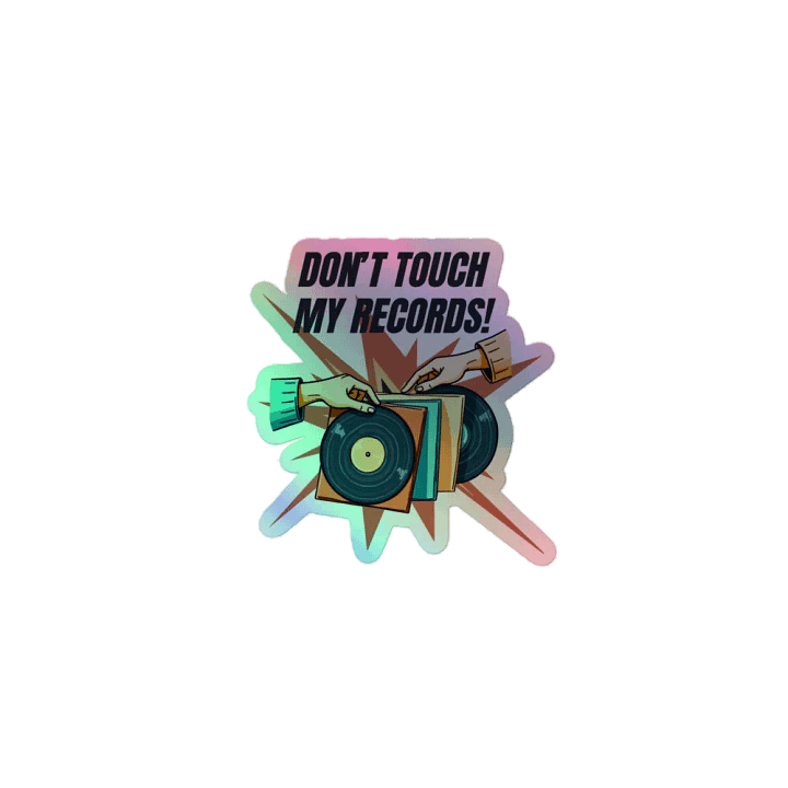 Don't Touch My Records Sticker Pack product image (1)