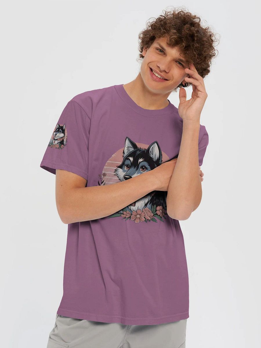 Floral Husky Cartoon T-Shirt product image (74)