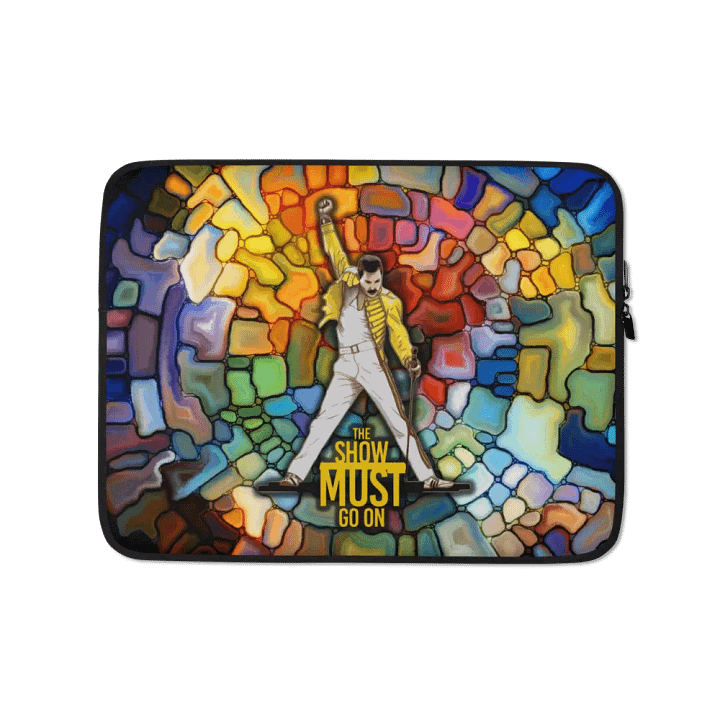 Freddie Mercury themed Laptop Tablet Sleeve (multi color) product image (1)