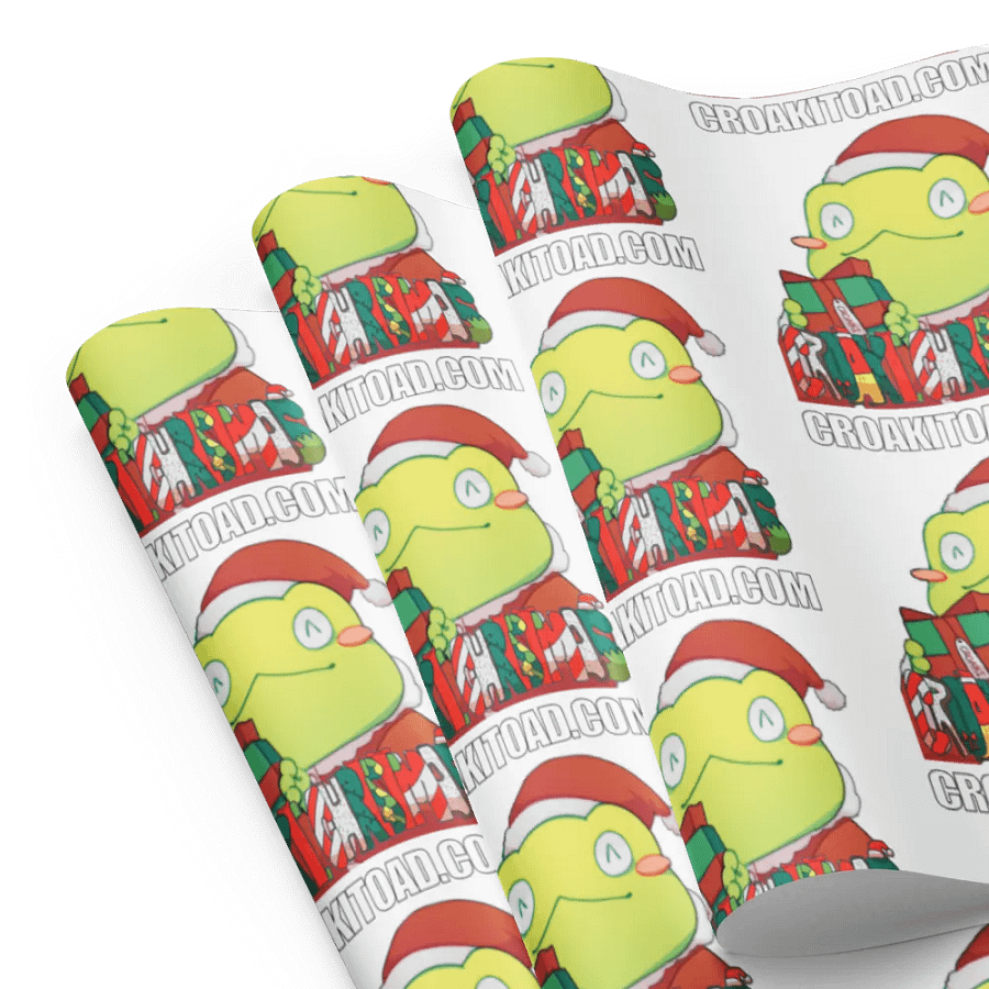 Croakitoad Wrapping Paper product image (8)